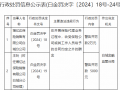 博亿达保险销售有限公司白城分公司被罚2万元：收受保险公司或其工作人员给予的合同约定之外的酬金