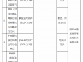 因违规办理信用卡车位分期业务 江西新余两家国有大行支行被各罚20万元