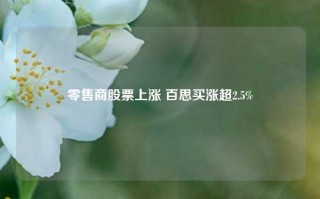 零售商股票上涨 百思买涨超2.5%