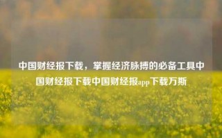 中国财经报下载，掌握经济脉搏的必备工具中国财经报下载中国财经报app下载万斯