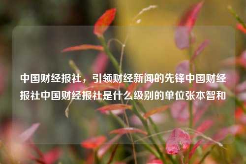 中国财经报社，引领财经新闻的先锋中国财经报社中国财经报社是什么级别的单位张本智和-第1张图片-中国财经