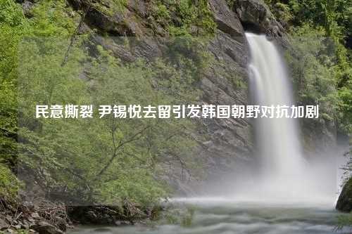 民意撕裂 尹锡悦去留引发韩国朝野对抗加剧