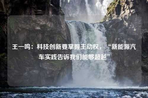 王一鸣：科技创新要掌握主动权，“新能源汽车实践告诉我们能够超越”