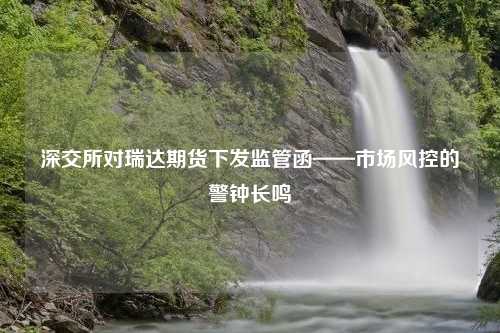 深交所对瑞达期货下发监管函——市场风控的警钟长鸣