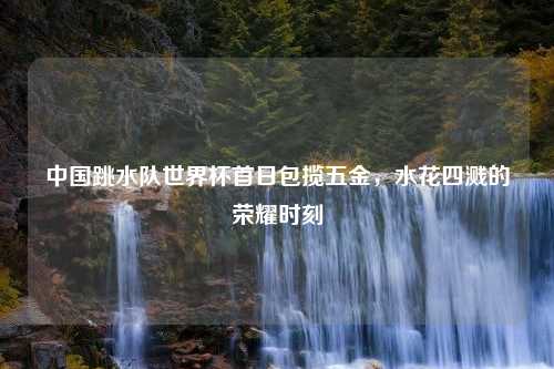 中国跳水队世界杯首日包揽五金，水花四溅的荣耀时刻