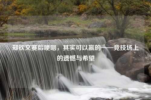 郑钦文赛后哽咽，其实可以赢的——竞技场上的遗憾与希望